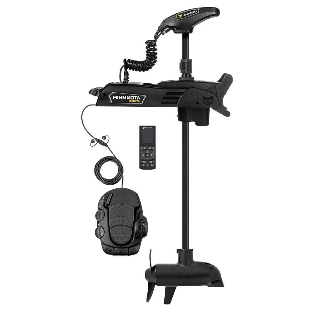 Minn Kota Terrova QUEST – 45in 90/115 Trolling Motor w/Wireless Remote Dual Spectrum CHIRP