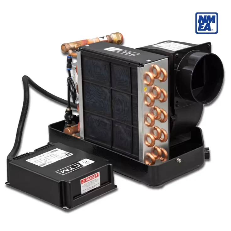 CTM AH-8HN Air Handler / Fan Coil – 8,000 BTU – 230V – NMEA 2000