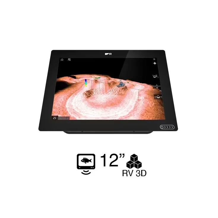 Raymarine Axiom+ 12 RV – 12-Inch Chartplotter with RealVision 3D