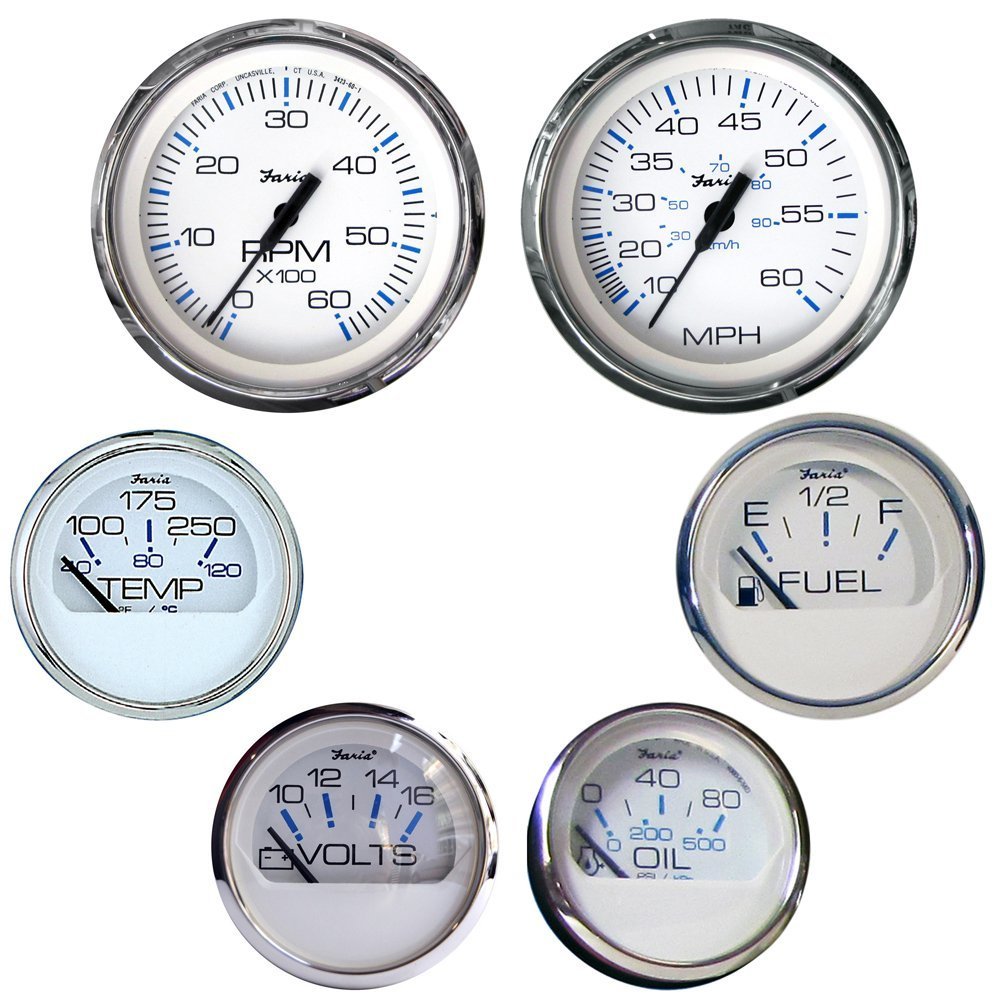 Faria Chesapeake White SS Boxed Set – Inboard Motors