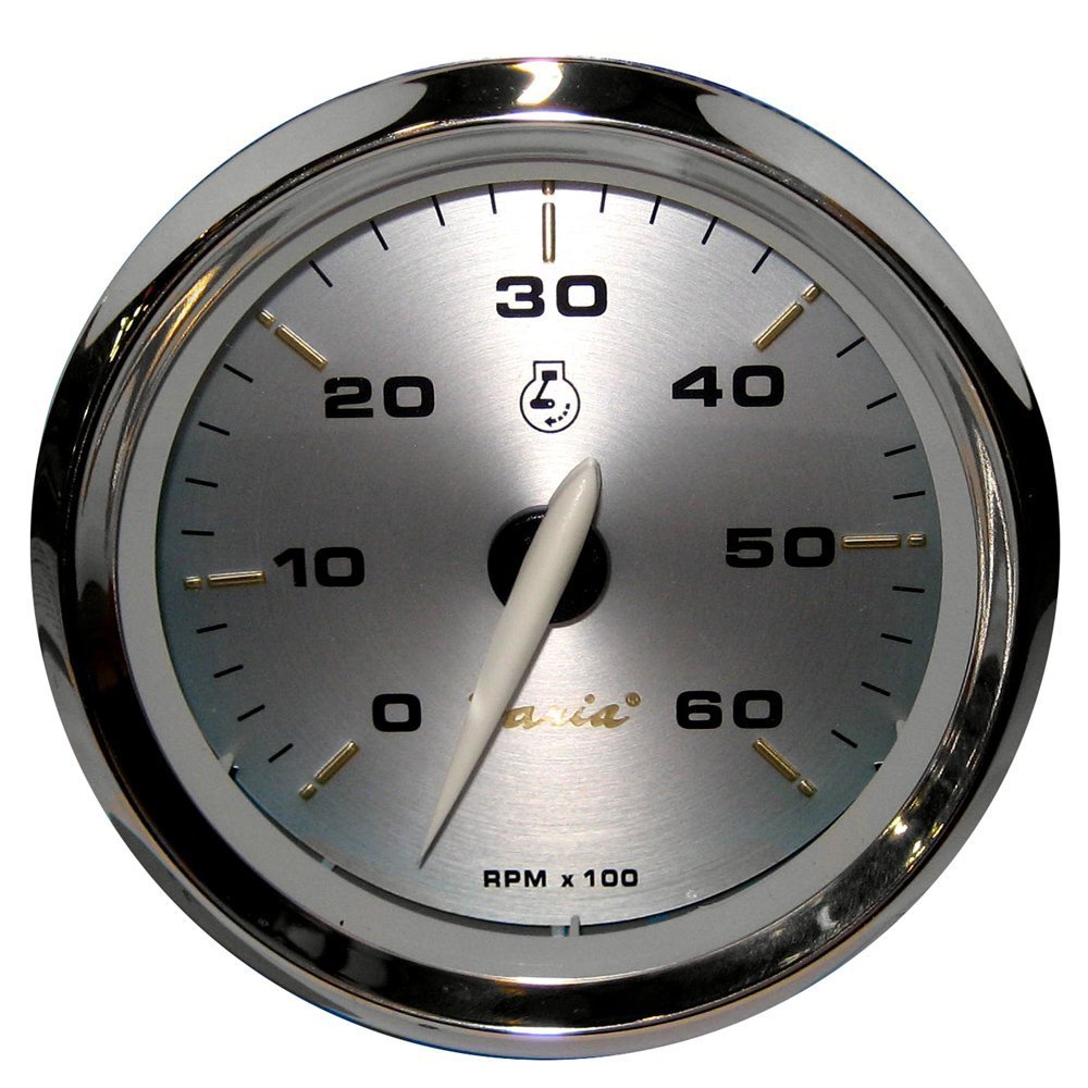 Faria Kronos 4 Tachometer – 6,000 RPM (Gas – Inboard & I/O)
