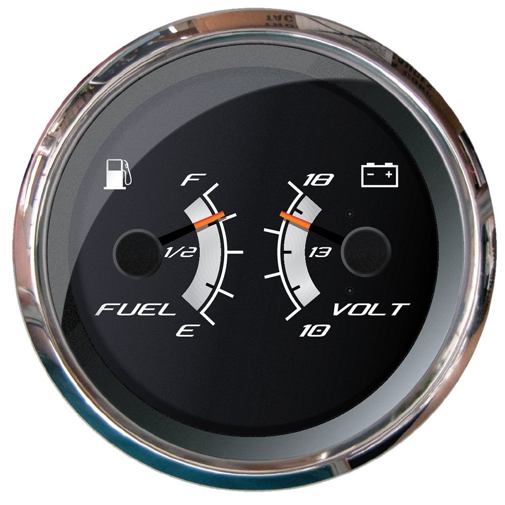 Faria Platinum 4 Multi-Function Fuel & Volt Gauge