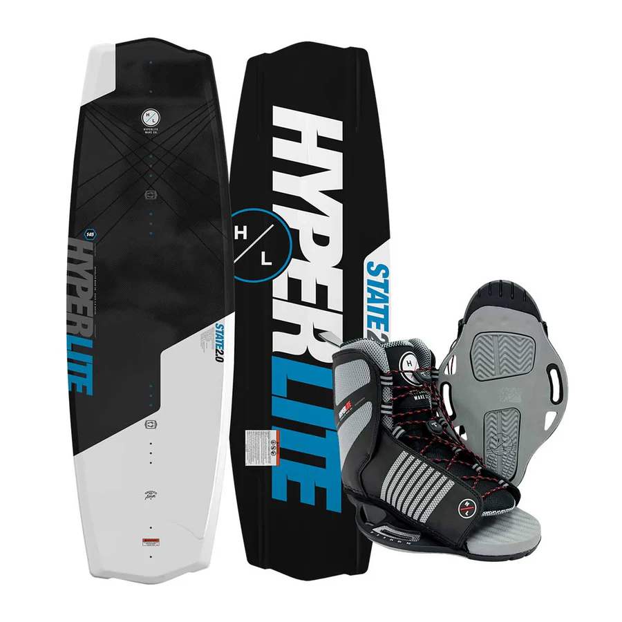 Hyperlite State 2.0 Wakeboard w/ Remix Bindings