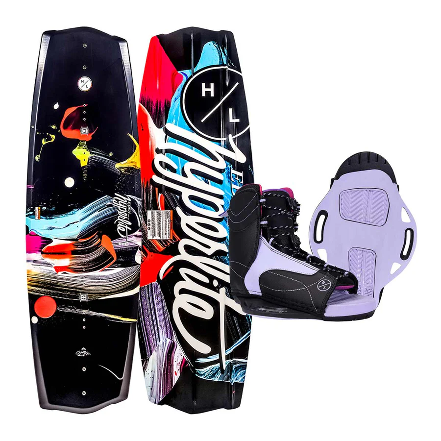 Hyperlite Women’s Eden 2.0 Wakeboard w/ Jinx Bindings