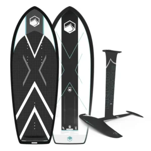 Liquid Force X Foil Board w/ Horizon Carbon 1200 FuseLock Foil Package