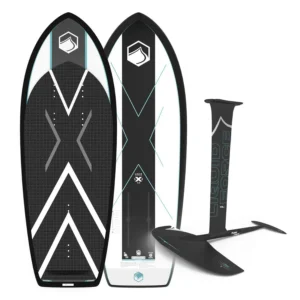 Liquid Force X Foil Board w/ Horizon Carbon 1550 FuseLock Foil Package
