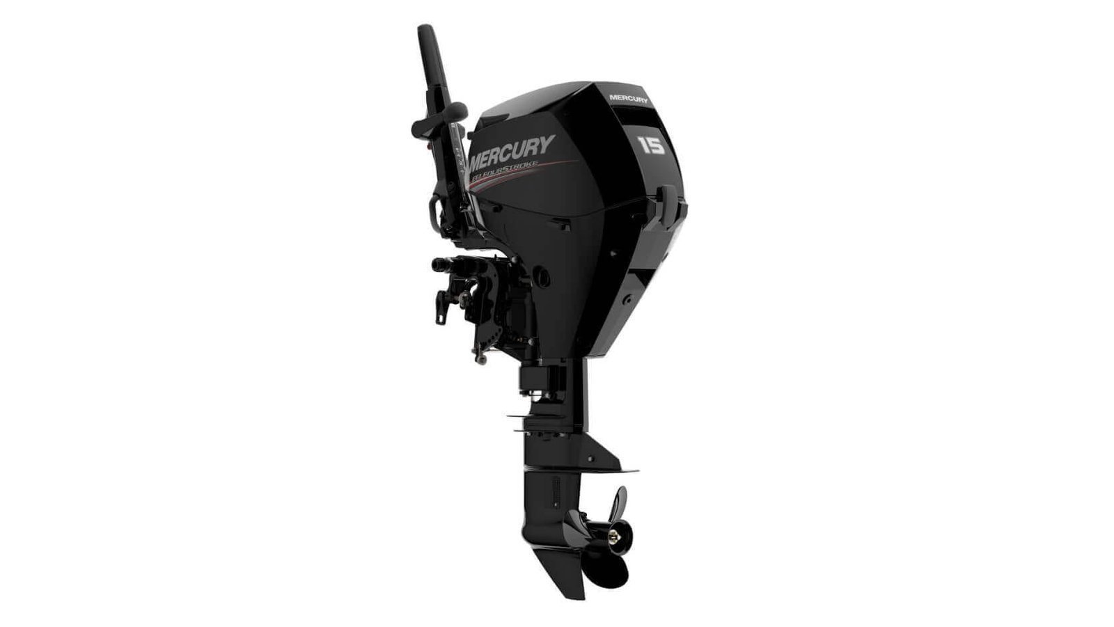 Mercury 15MLH 15HP – Four Stroke 20-Inch Manual Tiller