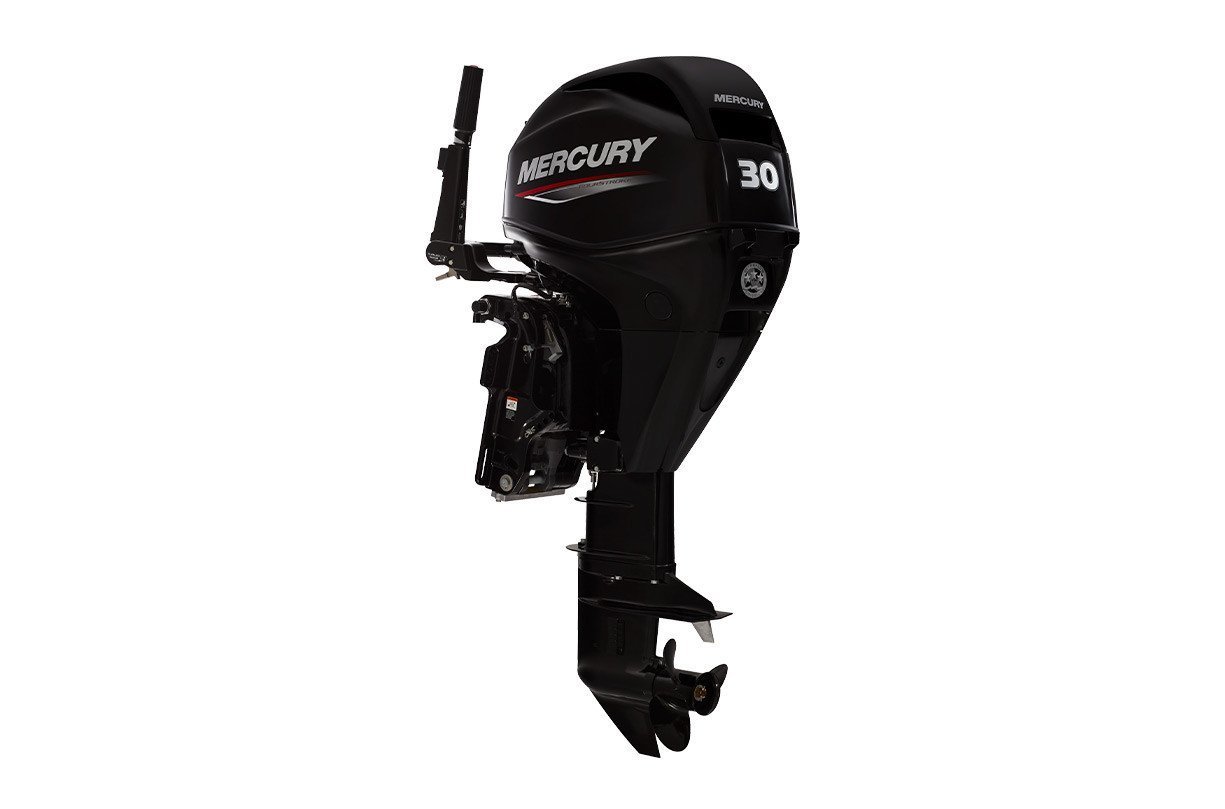 Mercury 30MHGA 30HP – Four Stroke Manual Start 15-Inch Graphite