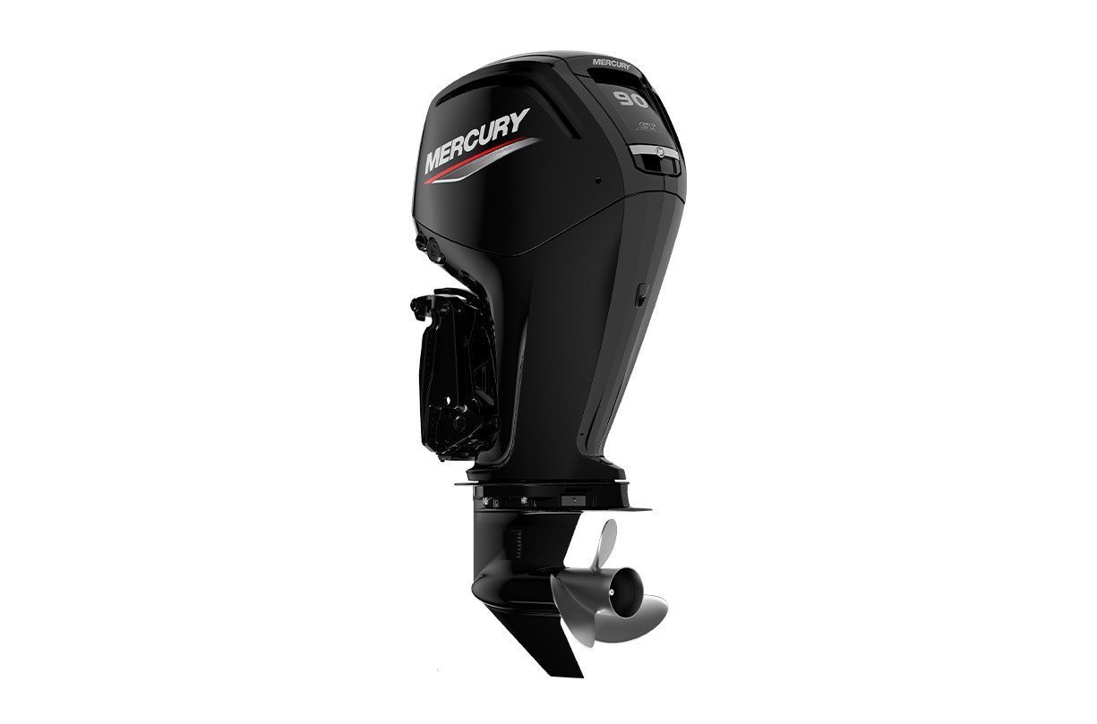 Mercury 90EXLPT 90HP – Command Thrust Four Stroke 25-Inch Shaft