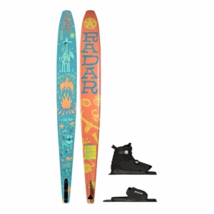 Radar Boy T.R.A. Slalom Ski Vector BOA Binding Set