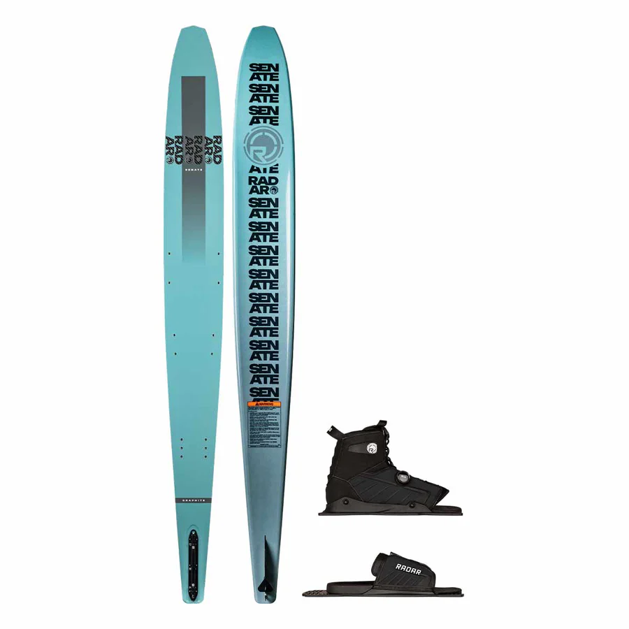 Radar Senate Graphite Slalom Ski Vector BOA Toe Plate