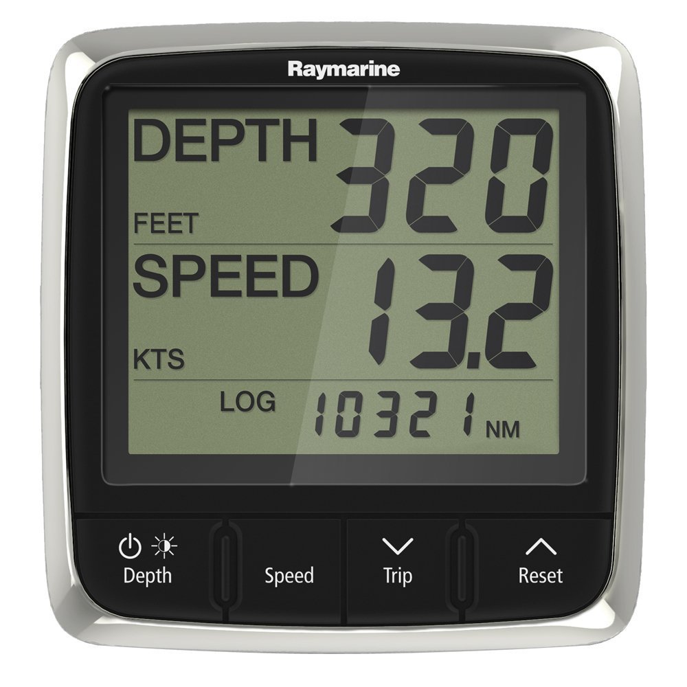 Raymarinei50 SeaTalkng Instruments – Tridata w/Thru-Hull Transducer
