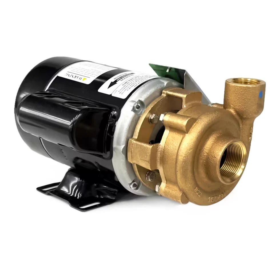 SCOT PUMP – 35068-2 – 2100 GPH – 115/230V – 50/60HZ – 3.44″ Impeller – 56J – Marine Centrifugal Pump