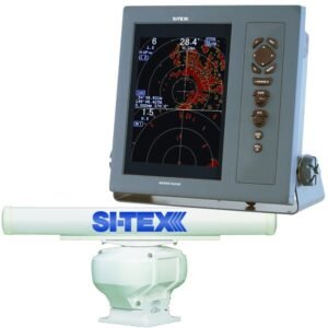 SI-TEX Professional Dual Range Radar w/12kW 4.5 Open Array – 10.4 Color TFT LCD Display