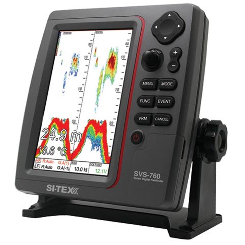 SI-TEX SVS-760 600W Dual Frequency Fishfinder Sounder