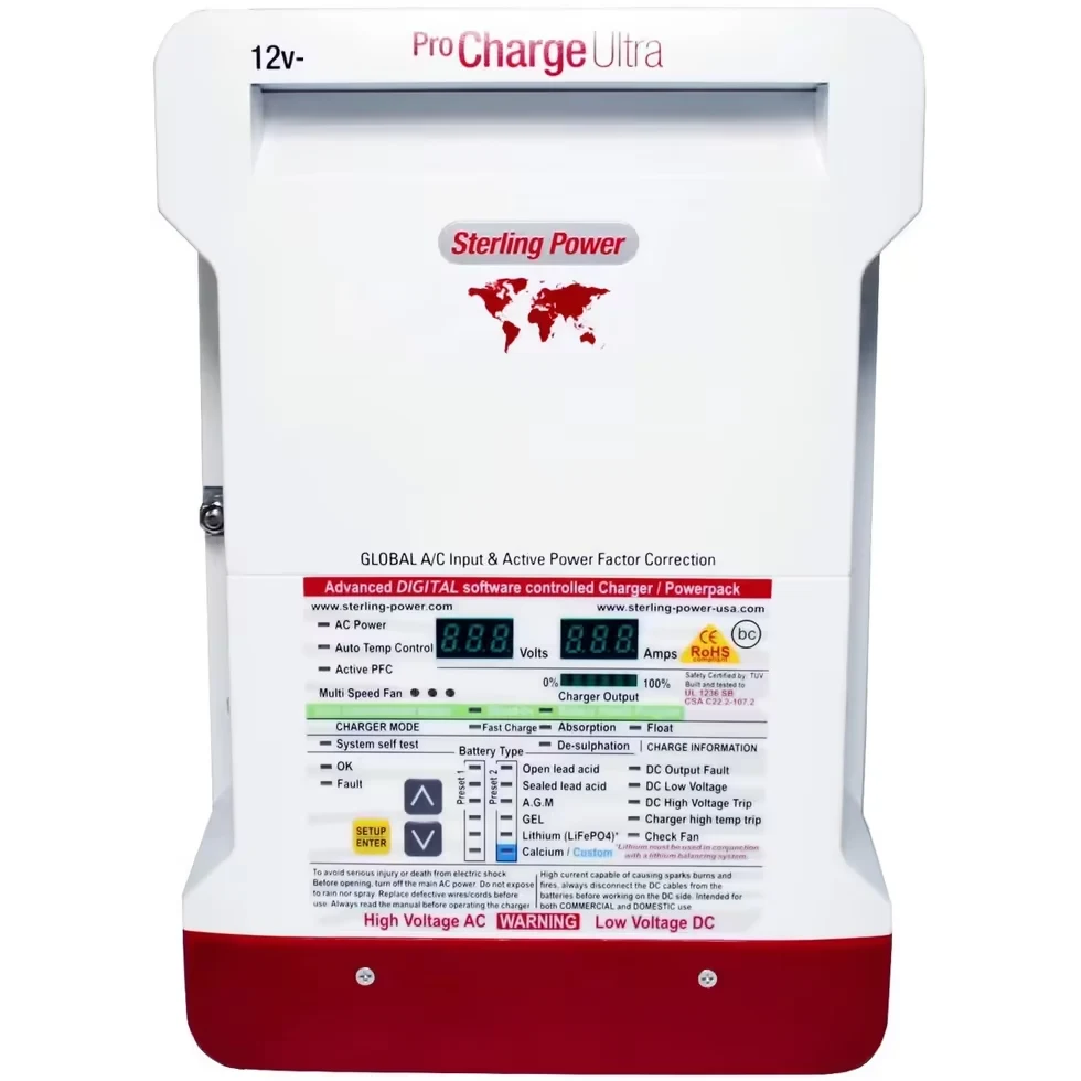 Sterling Power Pro Charge Ultra Plus Battery Charger – 48V – 15A – 3 Output