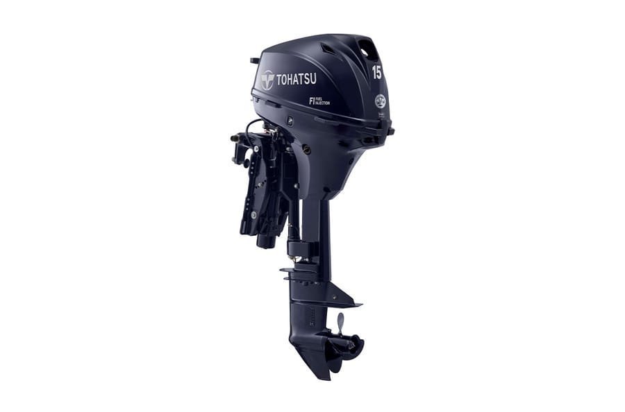 Tohatsu MFS15EEPTL 15HP – EFI Power Tilt Remote 20-Inch Shaft