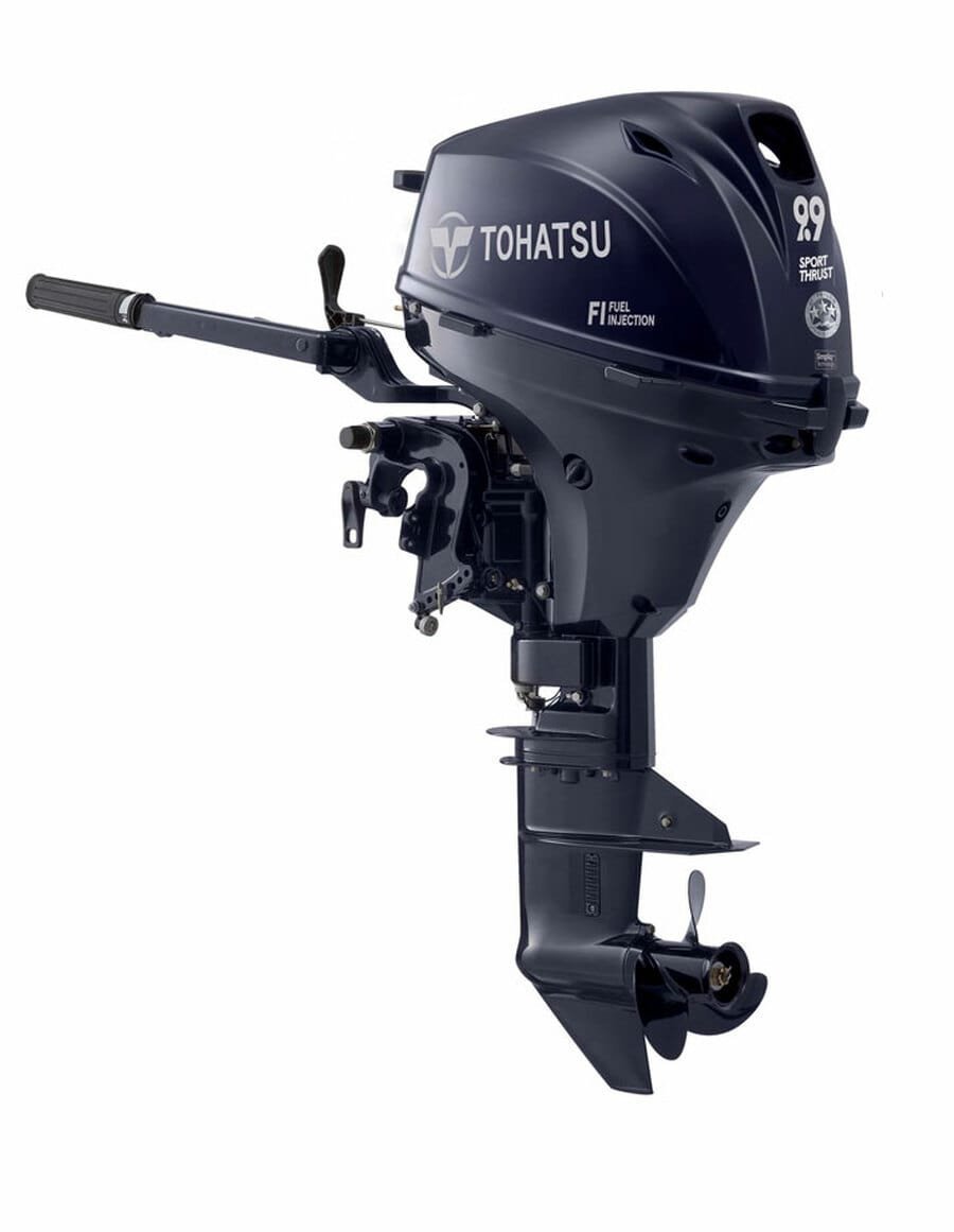 Tohatsu MFS9.9EEFL 9.9HP EFI Tiller Electric 20″