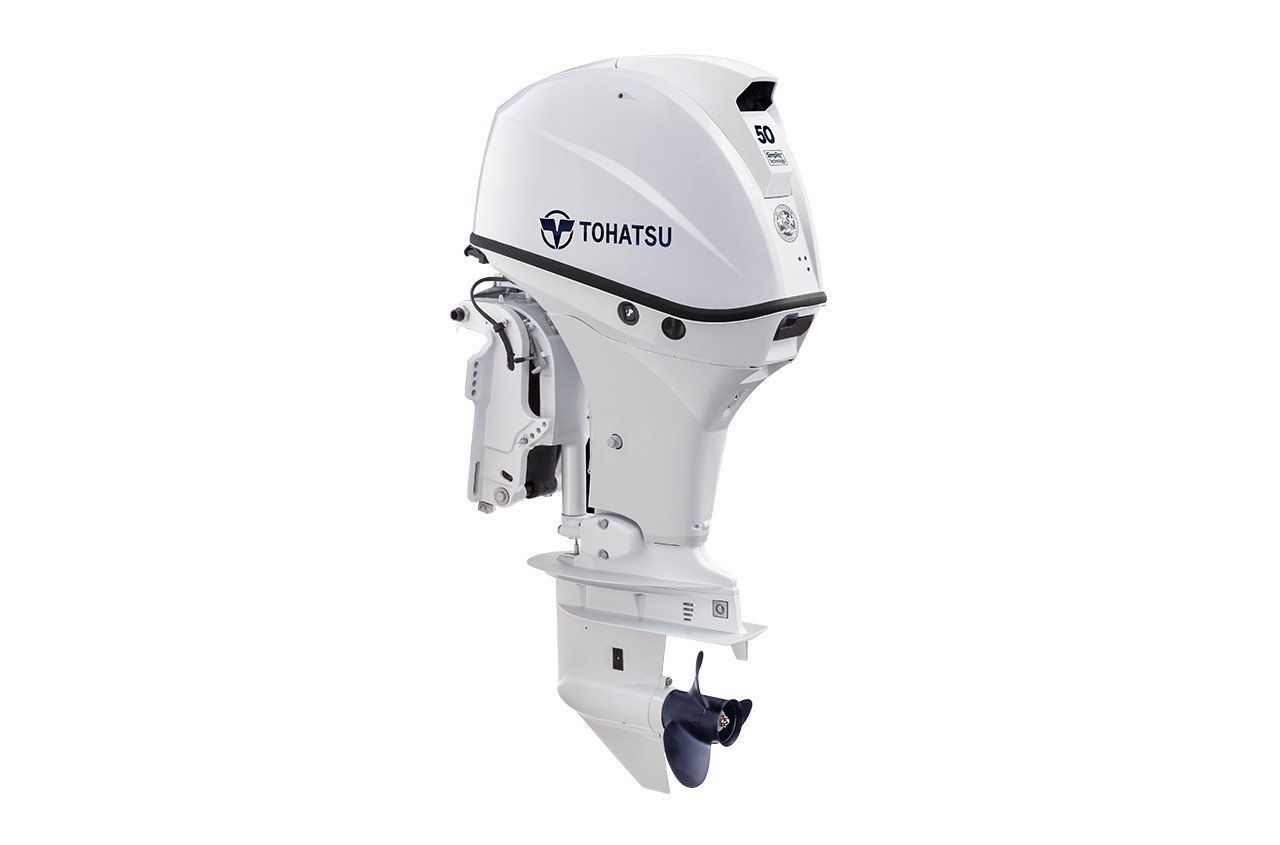 Tohatsu MFS50AWETL 50HP – EFI White FourStroke 20-Inch