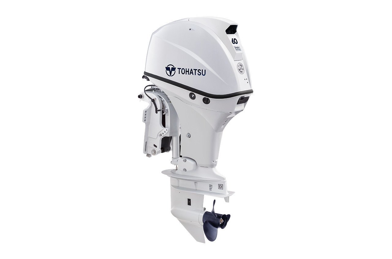 Tohatsu MFS60AWETL 60HP – EFI White FourStroke 20-Inch
