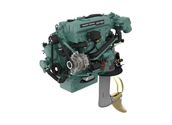 Volvo Penta D2-60 – Inboard Diesel Engine 60 HP