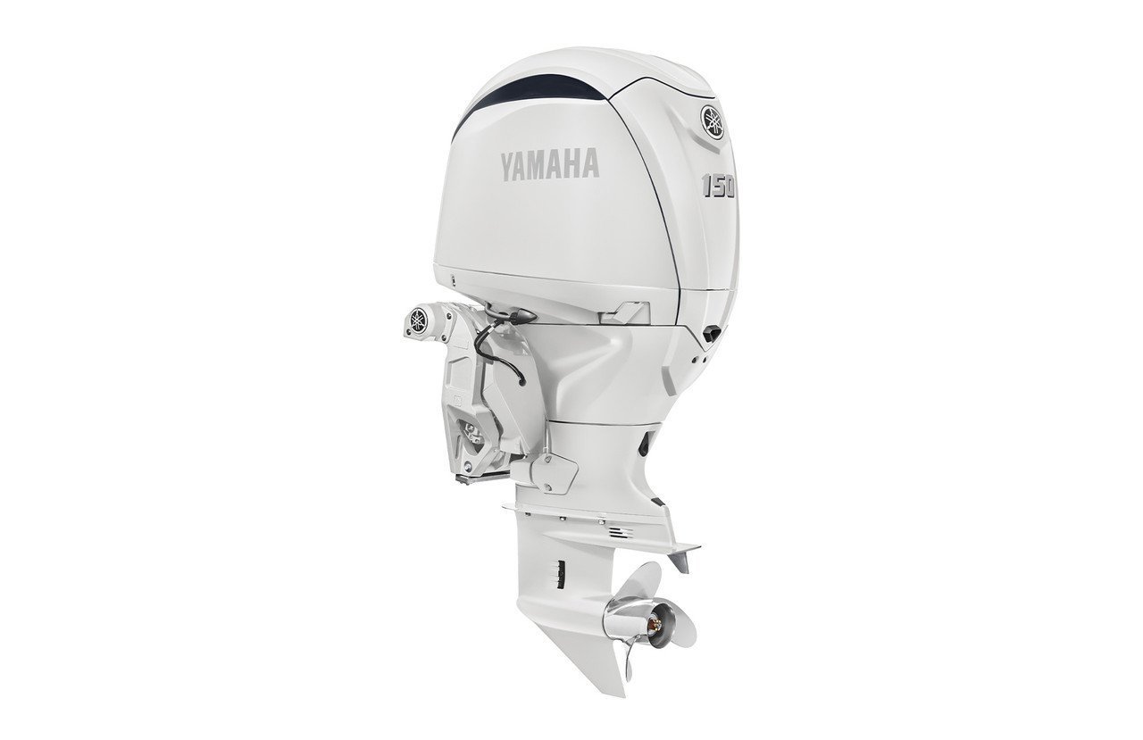 Yamaha F150XSA2 150HP in White DEC 25″ Shaft Standard Rotation