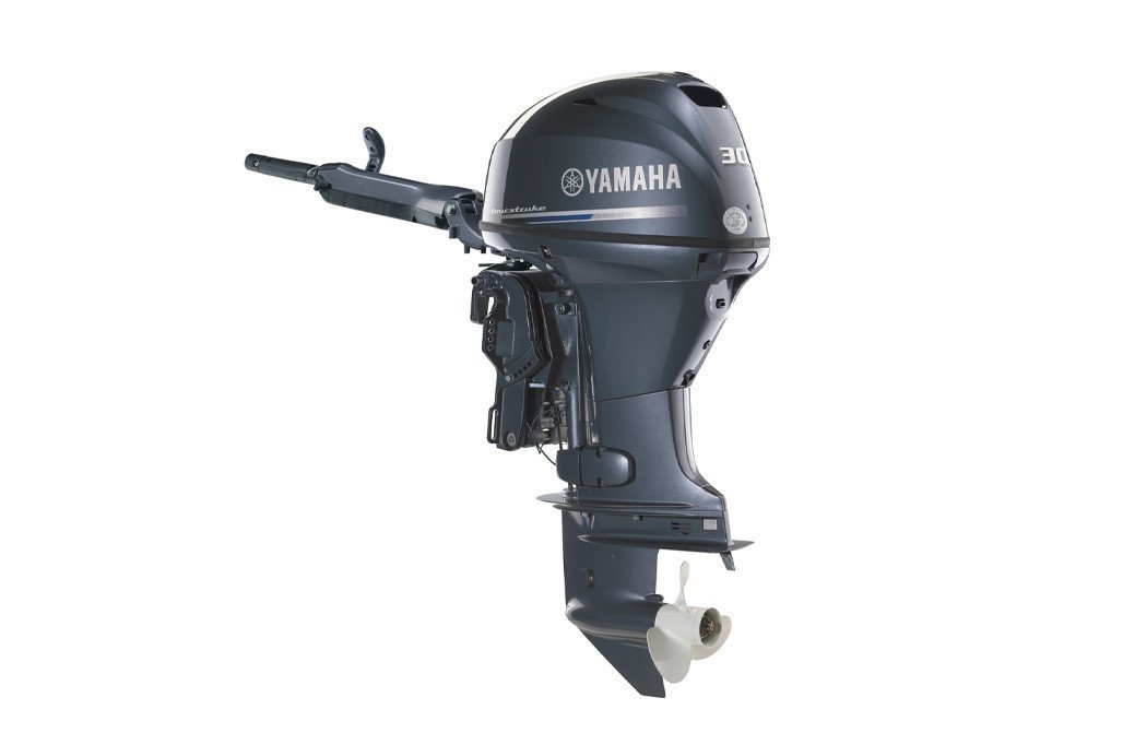 Yamaha F30LEHA 30HP – FourStroke Electric Start Tiller 20-Inch