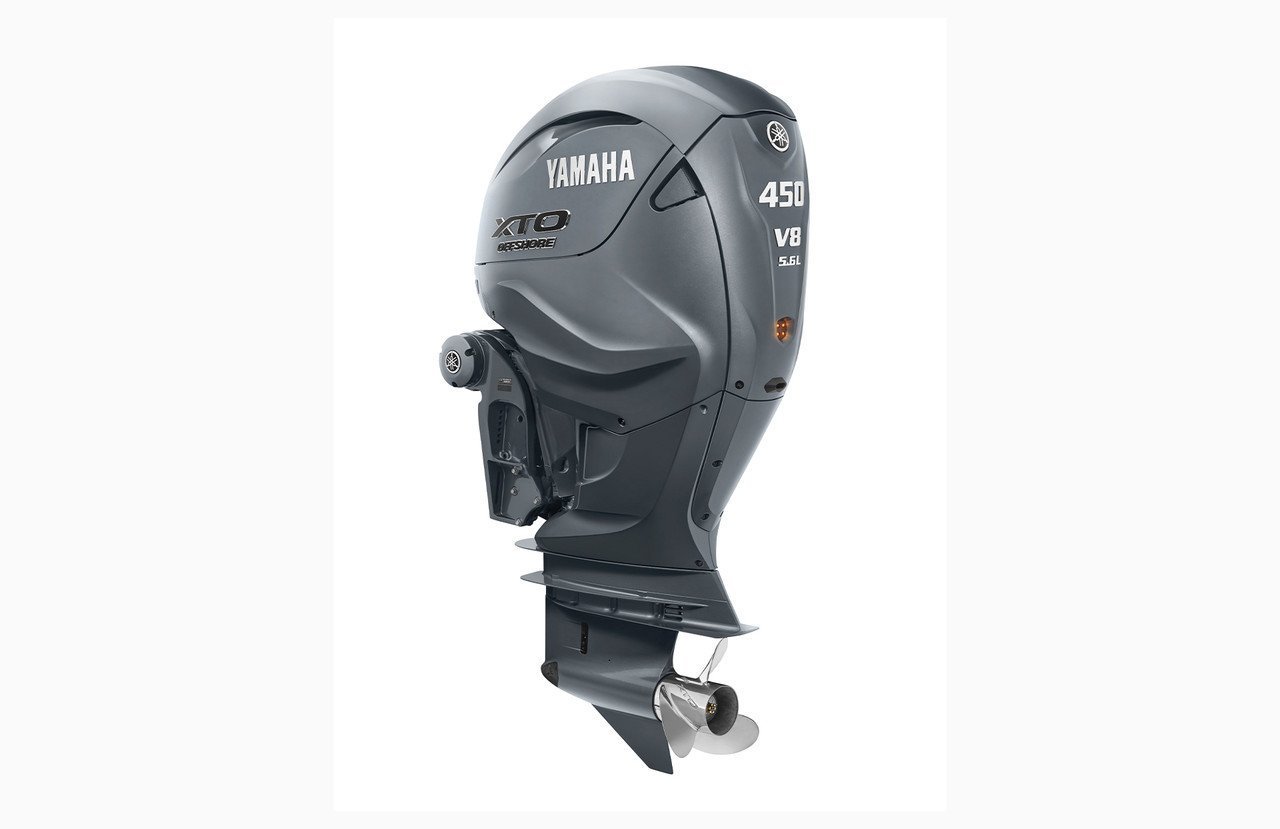 Yamaha LXF450USA 450HP – XTO Offshore 30″ Shaft Counter Rotationin Gray