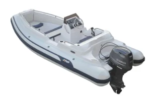 AB Nautilus 14 DLX – 14-Foot Luxury Fiberglass Console Tender