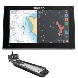 Simrad NSX 3009 9 Combo Chartplotter & Fishfinder w/Active Imaging 3-in-1 Transducer