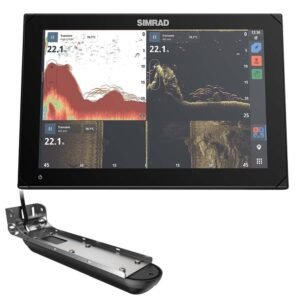 Simrad NSX 3012 12 Combo Chartplotter & Fishfinder w/Active Imaging 3-in-1 Transducer
